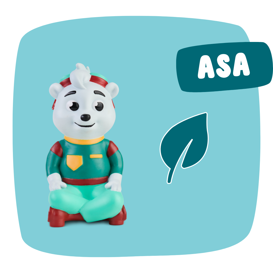 EDURINO Figurine, Asa the Polar Bear, Nature and Wildlife Games