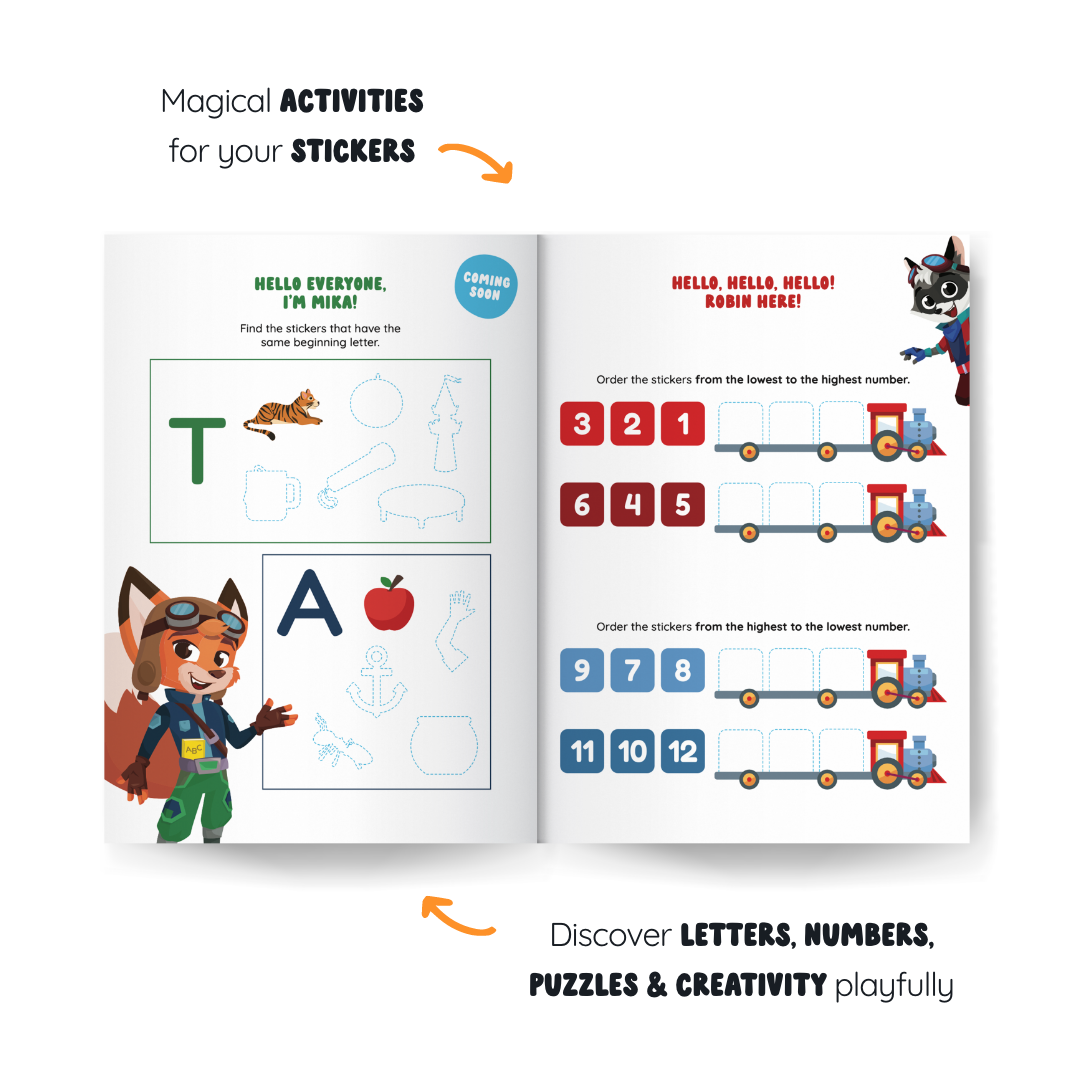 Activity & Sticker Book