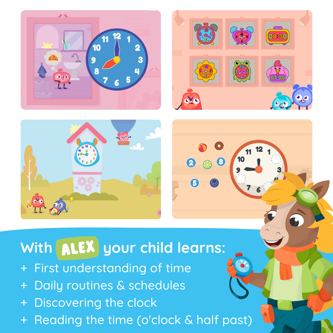 Telling the Time with Alex